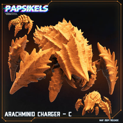 3D Printed Papsikels Arachminid Charger Set Democracy Troopers Bugs and Bots 28mm 32mm