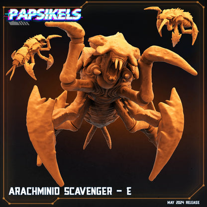 3D Printed Papsikels Arachminid Scavenger Set Democracy Troopers Bugs and Bots 28mm 32mm