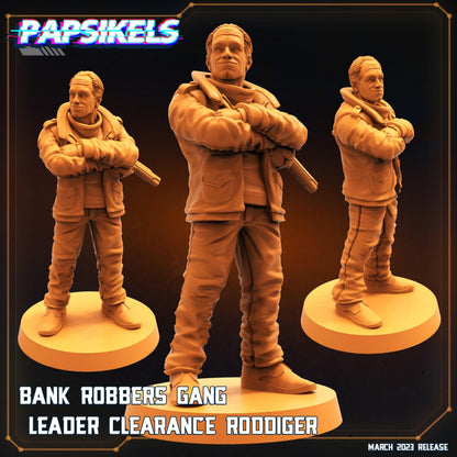 3D Printed Papsikels - Bank Robbers Gang Set - 28mm 32mm