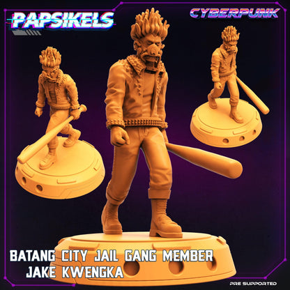 3D Printed Papsikels - Batang City Jail Gang Street Punk Set - 28mm 32mm