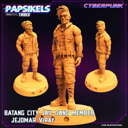 3D Printed Papsikels - Batang City Jail Gang Street Punk Set - 28mm 32mm