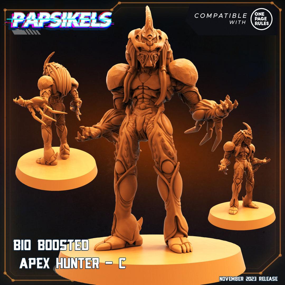 3D Printed Papsikels Bio Boosted Apex Hunters Set Skull Hunters Army Bundle 2 28mm 32mm
