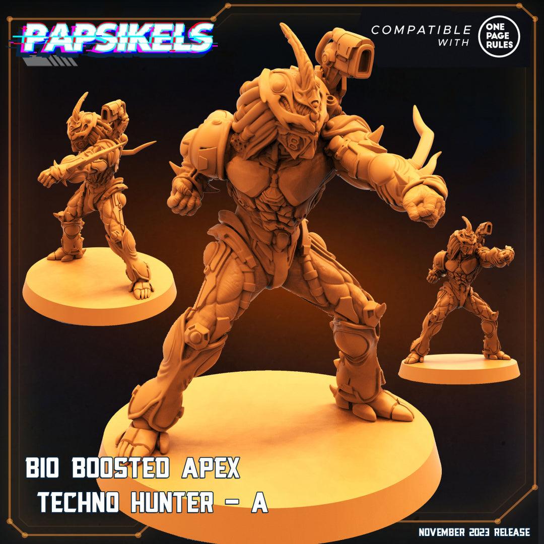 3D Printed Papsikels Bio Boosted Apex Techno Hunters Set Skull Hunters Army Bundle 2 28mm 32mm