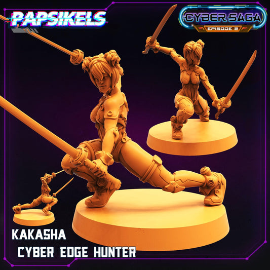 3D Printed Papsikels - Cyber Saga Episode 2 Kakasha Cyber Edge Hunter - 28mm 32mm