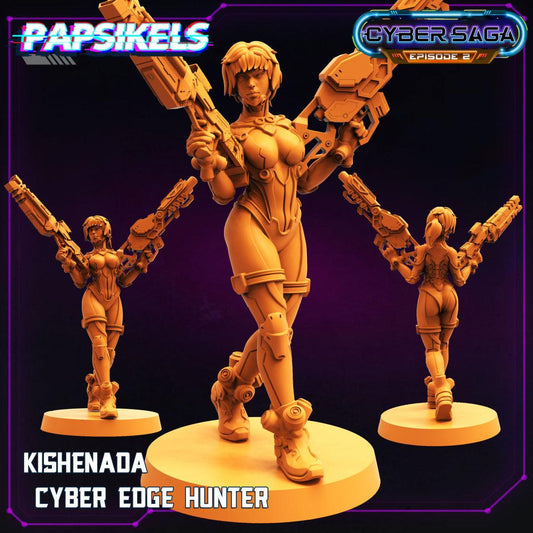 3D Printed Papsikels -Cyber Saga Episode 2 Kishenada Cyber Edge Hunter - 28mm 32mm