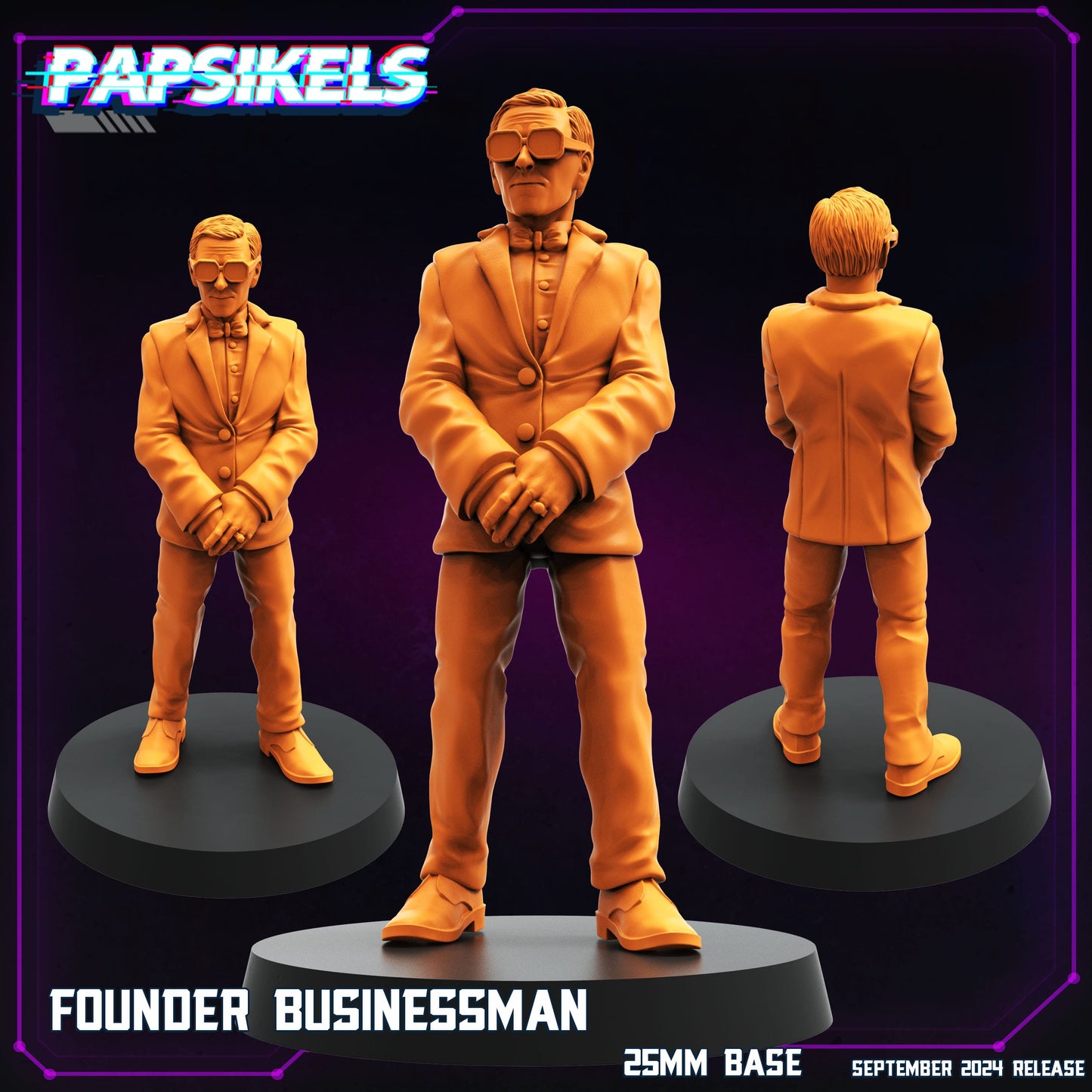 3D Printed Papsikels  Cyberbabe Kel C Zayver Bondage Suit SEPTEMBER 2024 CYBERPUNK 28mm 32mm