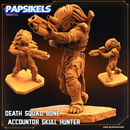 3D Printed Papsikels Cyberpunk Sci-Fi Death Squad Bone Set - 28mm 32mm