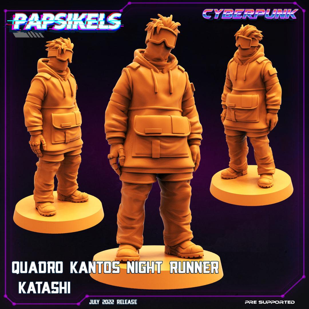 3D Printed Papsikels Cyberpunk Sci-Fi Quadro Kantos Set - 28mm 32mm