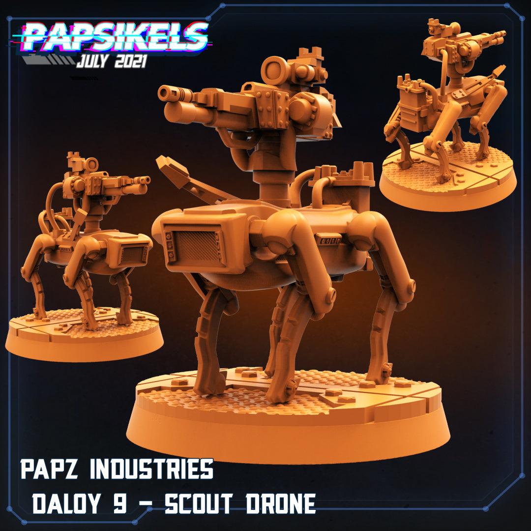 3D Printed Papsikels Cyberpunk Sci-Fi Team Valkyrie Set - 28mm 32mm