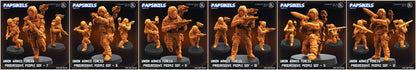 3D Printed Papsikels Democracy Troopers SciFi Raven Claw Set 28mm 32mm