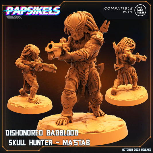 3D Printed Papsikels Dishonored Badblood Skullhunter Mastab 28mm 32mm
