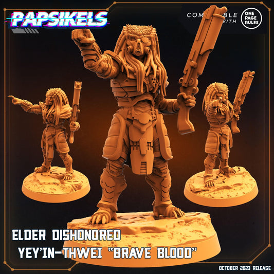 3D Printed Papsikels Elder Dishonored Yeyinthwei Braveblood 28mm 32mm