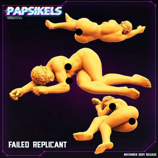 3D Printed Papsikels Failed Replicant Nov 2024 Cyberpunk 28mm 32mm