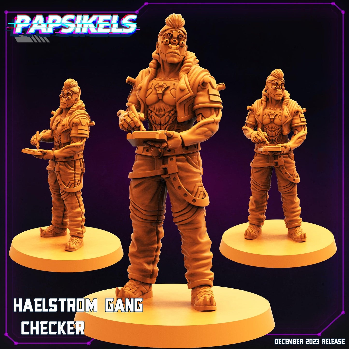 3D Printed Papsikels Haelstrom Gang Set 28mm 32mm