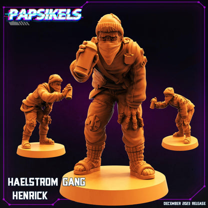3D Printed Papsikels Haelstrom Gang Set 28mm 32mm