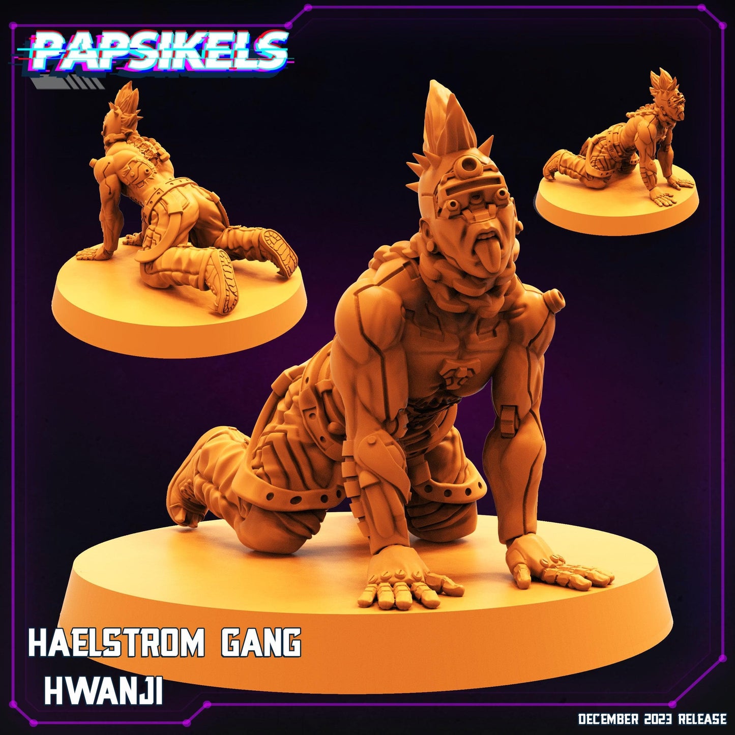 3D Printed Papsikels Haelstrom Gang Set 28mm 32mm