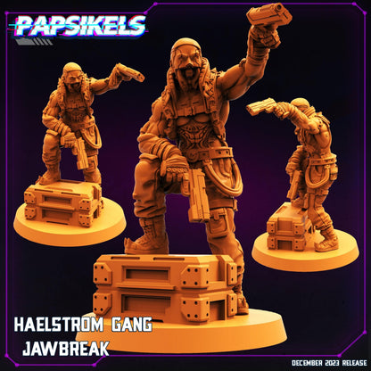 3D Printed Papsikels Haelstrom Gang Set 28mm 32mm