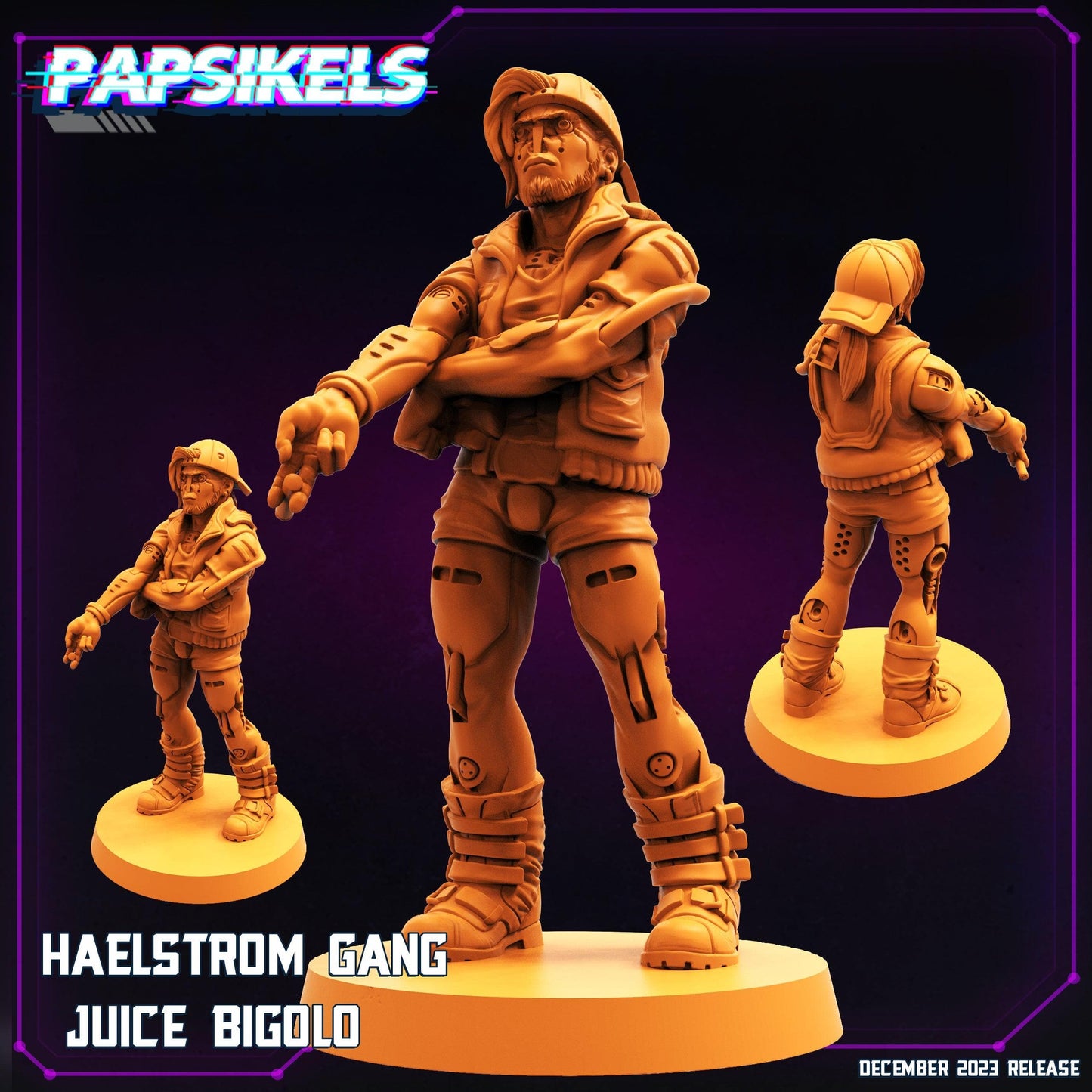 3D Printed Papsikels Haelstrom Gang Set 28mm 32mm