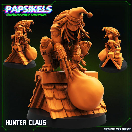 3D Printed Papsikels Hunter Claus 28mm 32mm