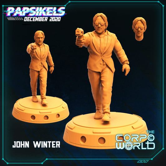 3D Printed Papsikels John Winter 28mm 32mm