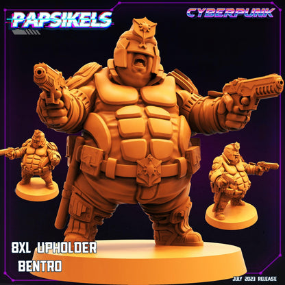 3D Printed Papsikels July 2023 - Cyberpunk 8XL Upholder Set 28mm 32mm