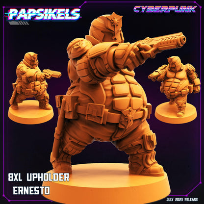 3D Printed Papsikels July 2023 - Cyberpunk 8XL Upholder Set 28mm 32mm