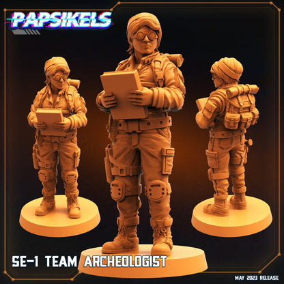 3D Printed Papsikels May 2023 Scifi - Star Entrance - Into The Multi World Set SE-1 Team 28mm 32mm