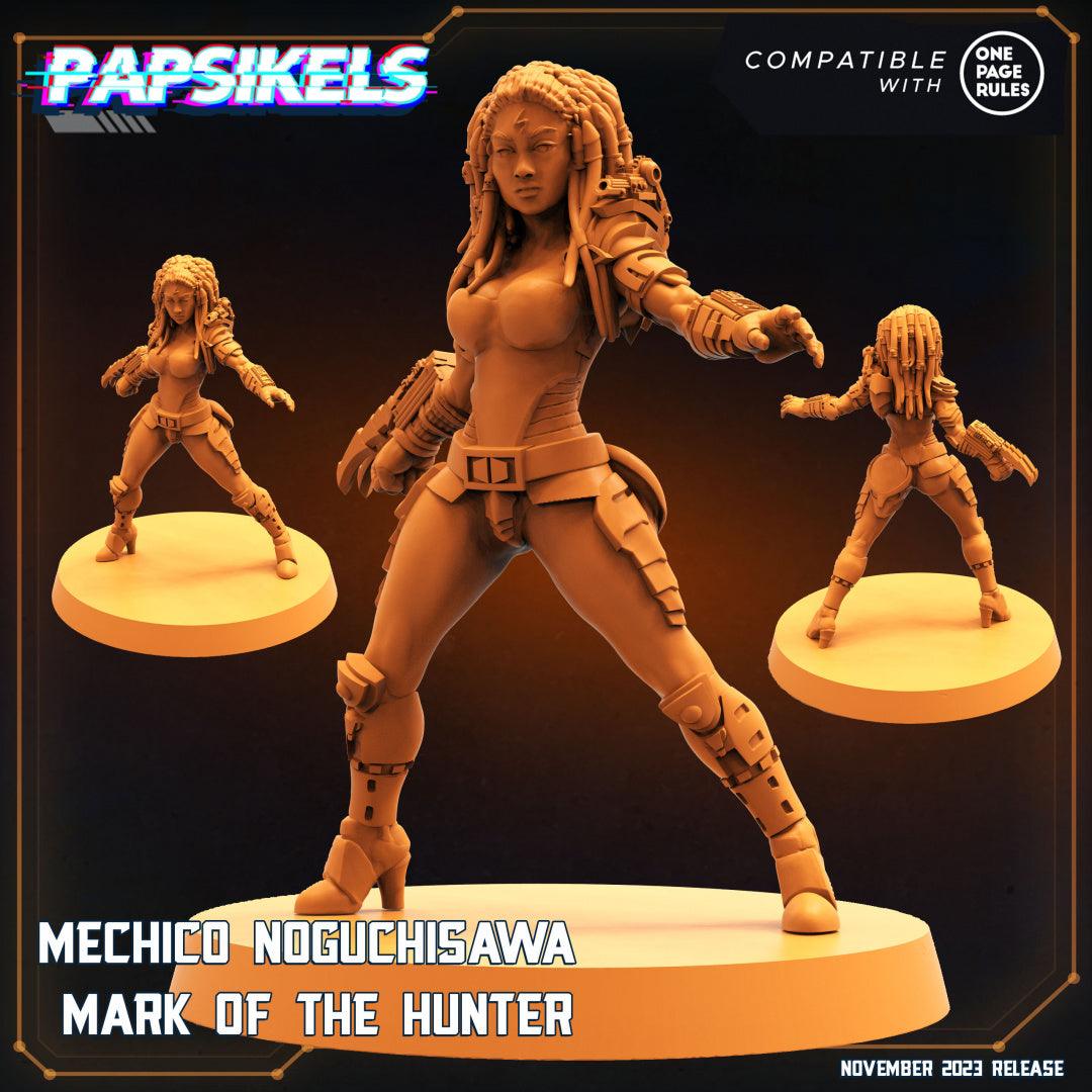 3D Printed Papsikels Mechico Noguchisawa Human Hunter Set Skull Hunters Army Bundle 2 28mm 32mm
