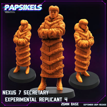3D Printed Papsikels Nexus 7 Experimental Replicant Set SEPTEMBER 2024 CYBERPUNK 28mm 32mm