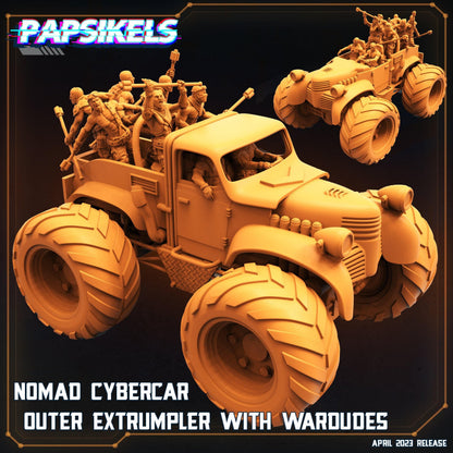 3D Printed Papsikels - Nomad Cybercar Outer Extrumpler - 28mm 32mm