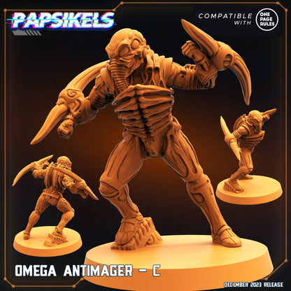 3D Printed Papsikels Omega Antimagers 28mm 32mm