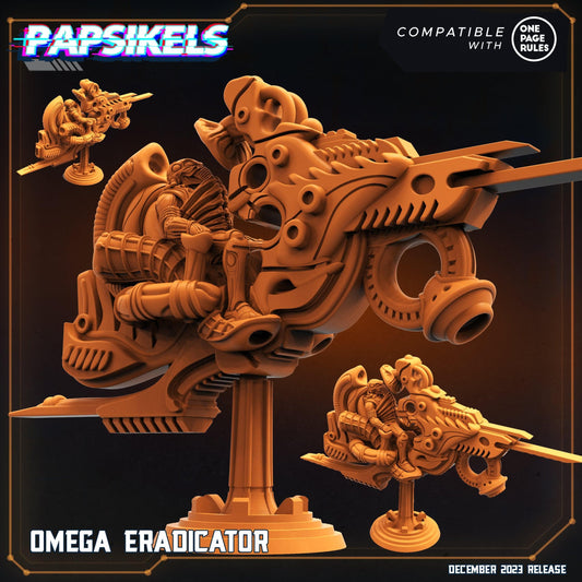 3D Printed Papsikels Omega Eradicator 28mm 32mm