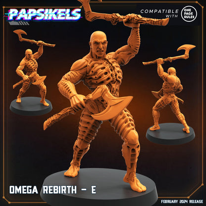 3D Printed Papsikels Omega Rebirths Set 28mm 32mm