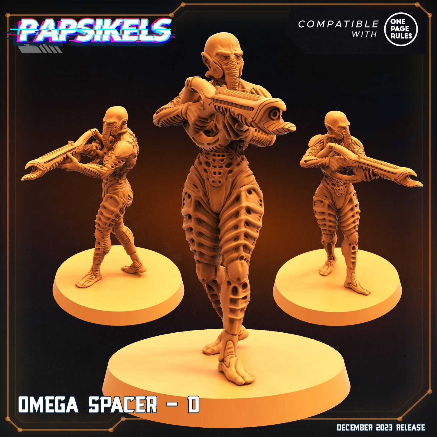3D Printed Papsikels Omega Spacers 28mm 32mm