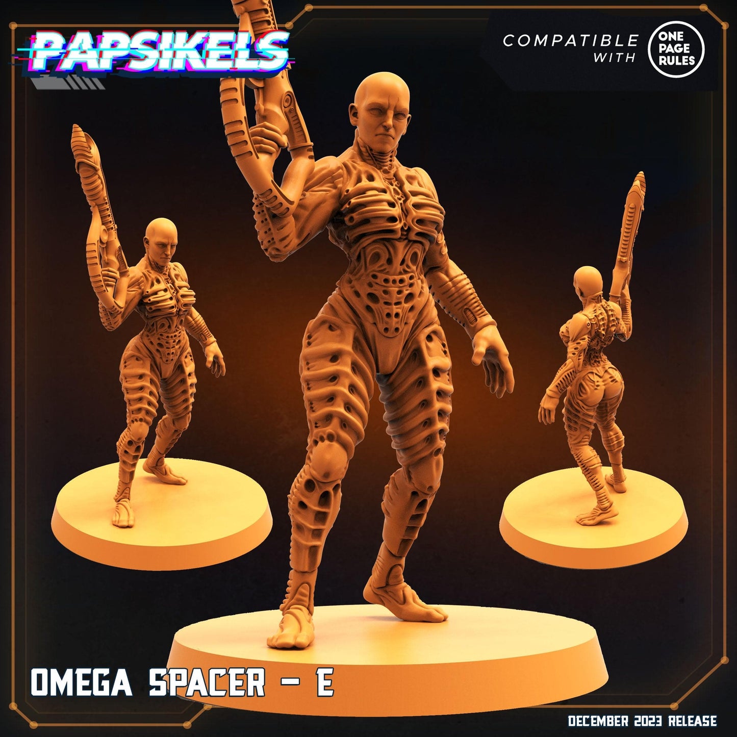 3D Printed Papsikels Omega Spacers 28mm 32mm