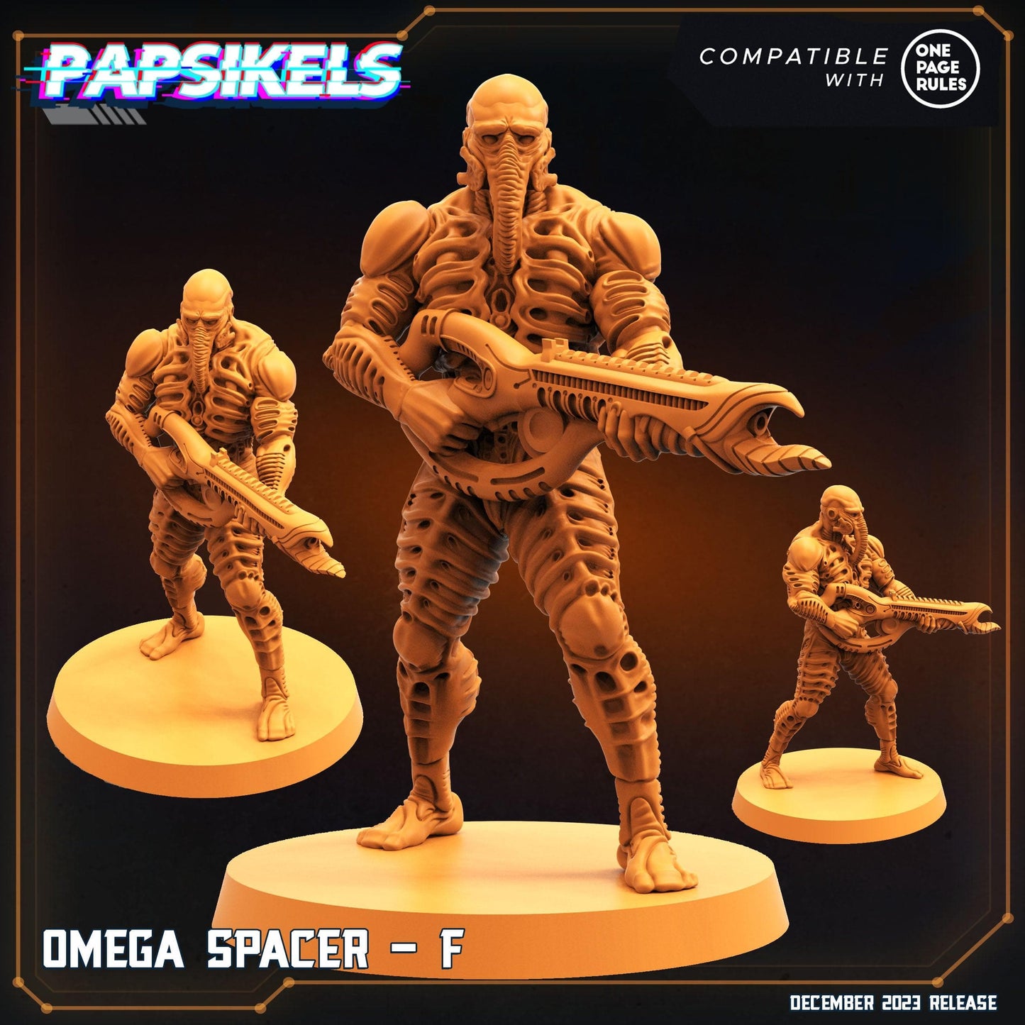 3D Printed Papsikels Omega Spacers 28mm 32mm