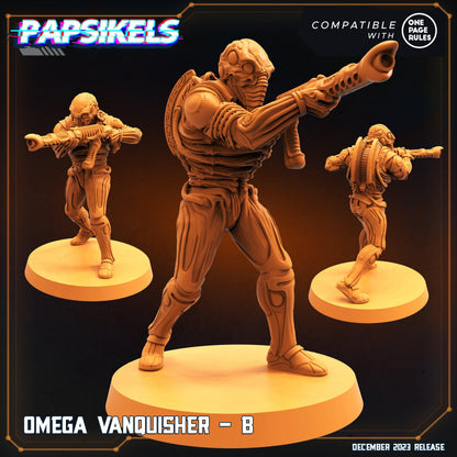 3D Printed Papsikels Omega Vanquishers 28mm 32mm