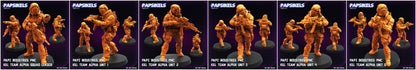 3D Printed Papsikels Papz Industries Pmc Kill Team Set May 2024 Cyberpunk 28mm 32mm
