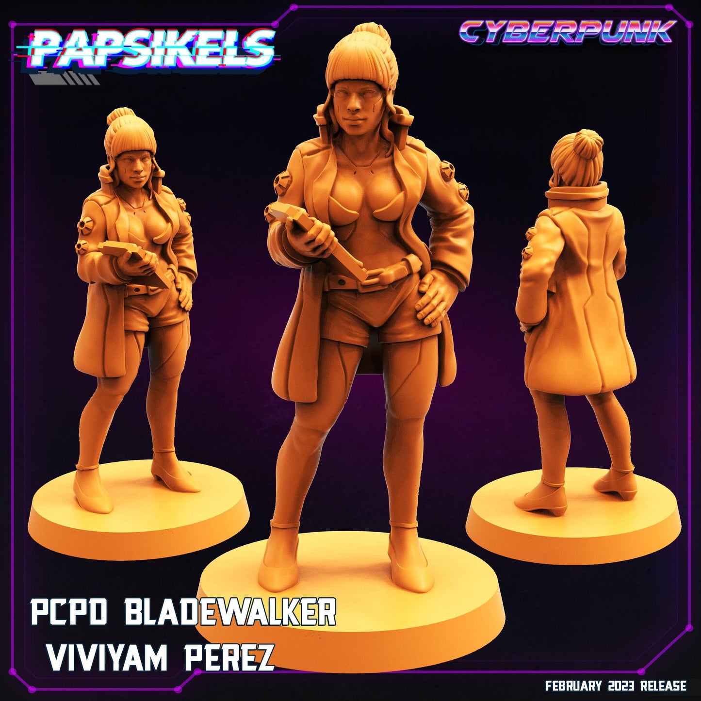 3D Printed Papsikels - Pcpd Blade Walker Set - 28mm 32mm