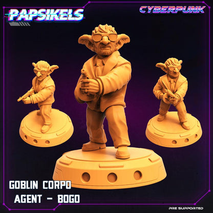 3D Printed Papsikels Sci-Fi Goblin Heist Set Corpo World  - 28mm 32mm
