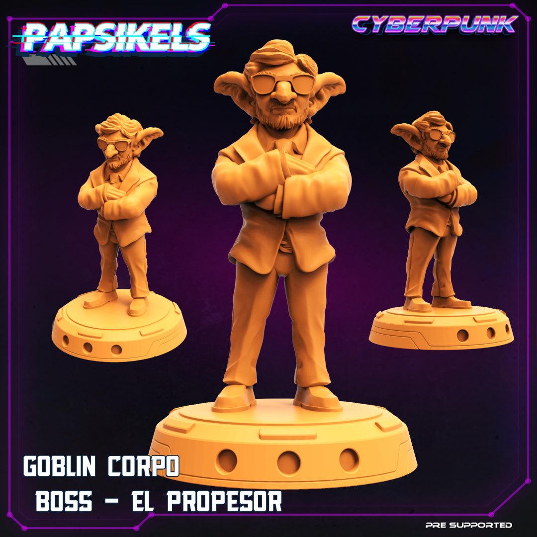 3D Printed Papsikels Sci-Fi Goblin Heist Set Corpo World  - 28mm 32mm