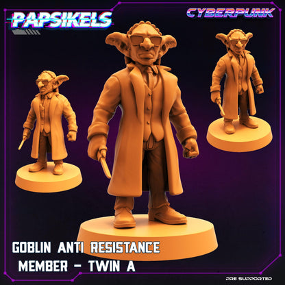 3D Printed Papsikels Sci-Fi Goblin Resistance 2 Set Virtua Corpo World  - 28mm 32mm