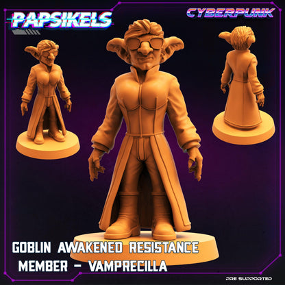 3D Printed Papsikels Sci-Fi Goblin Resistance 2 Set Virtua Corpo World  - 28mm 32mm