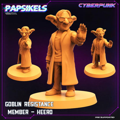 3D Printed Papsikels Sci-Fi Goblin Resistance Set Virtua Corpo World  - 28mm 32mm