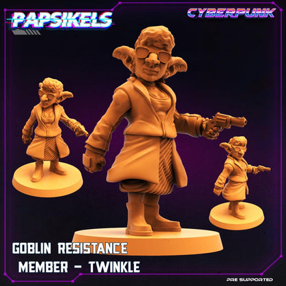3D Printed Papsikels Sci-Fi Goblin Resistance Set Virtua Corpo World  - 28mm 32mm