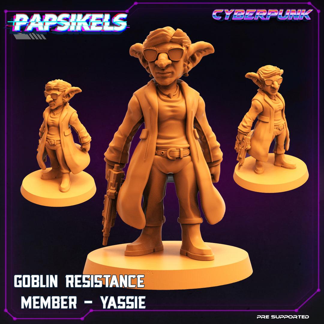 3D Printed Papsikels Sci-Fi Goblin Resistance Set Virtua Corpo World  - 28mm 32mm