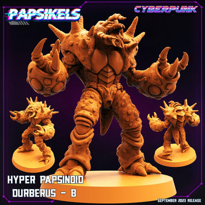 3D Printed Papsikels September 2023 Cyberpunk Hyper Papsinoid Durberus Set 2023 28mm 32mm