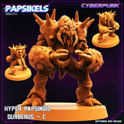 3D Printed Papsikels September 2023 Cyberpunk Hyper Papsinoid Durberus Set 2023 28mm 32mm