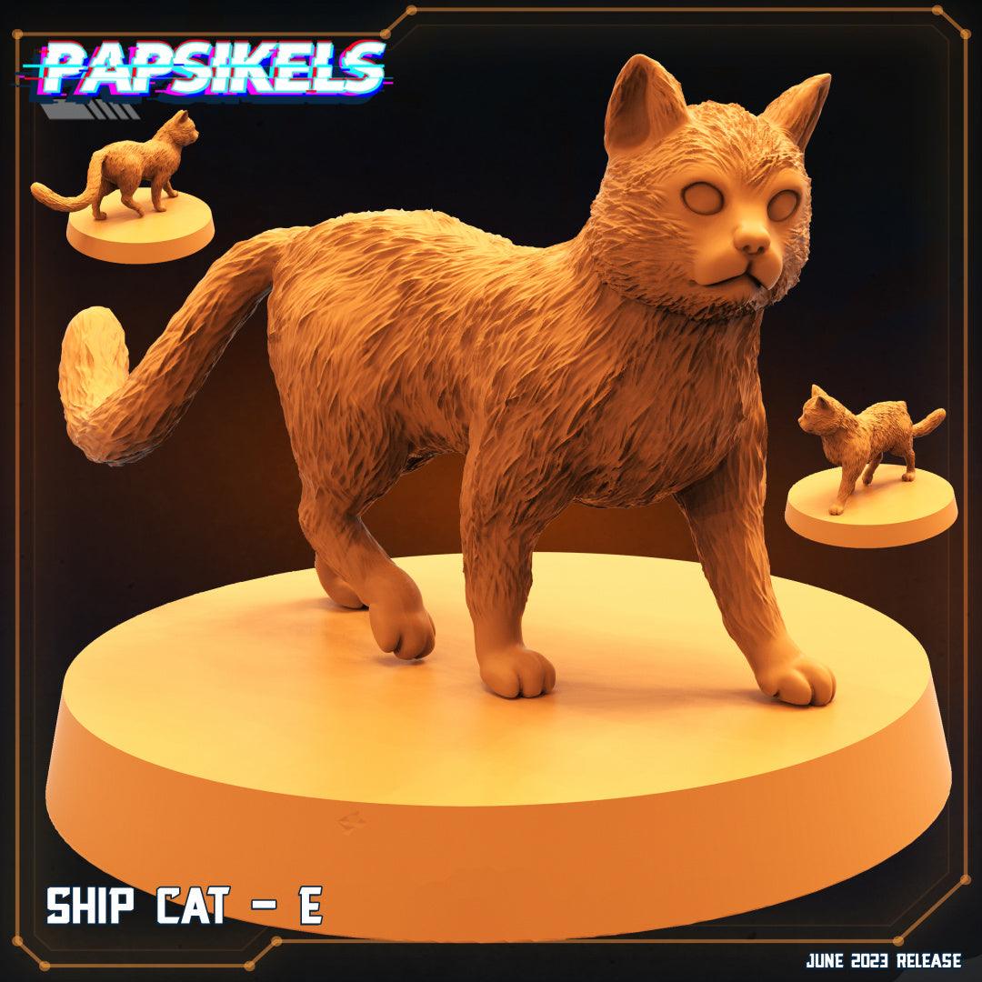 3D Printed Papsikels - Ship Cat Set - 28mm 32mm