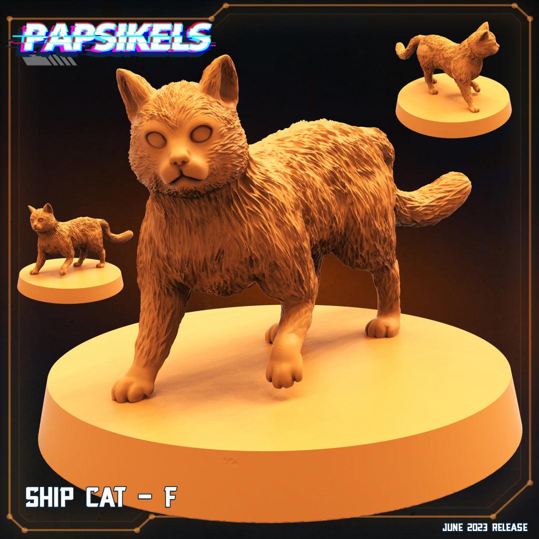 3D Printed Papsikels - Ship Cat Set - 28mm 32mm